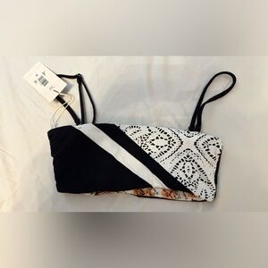 Maaji Black and White Swim Camisole